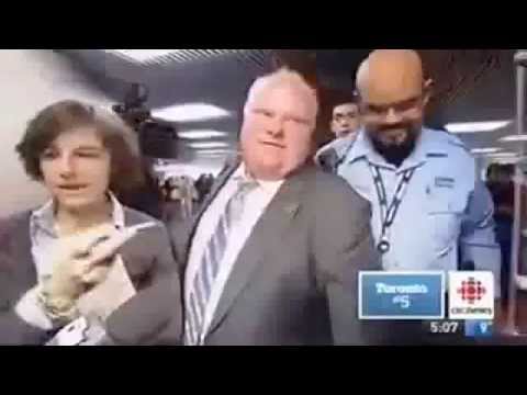 Youtube mayor ford walks into camera #7