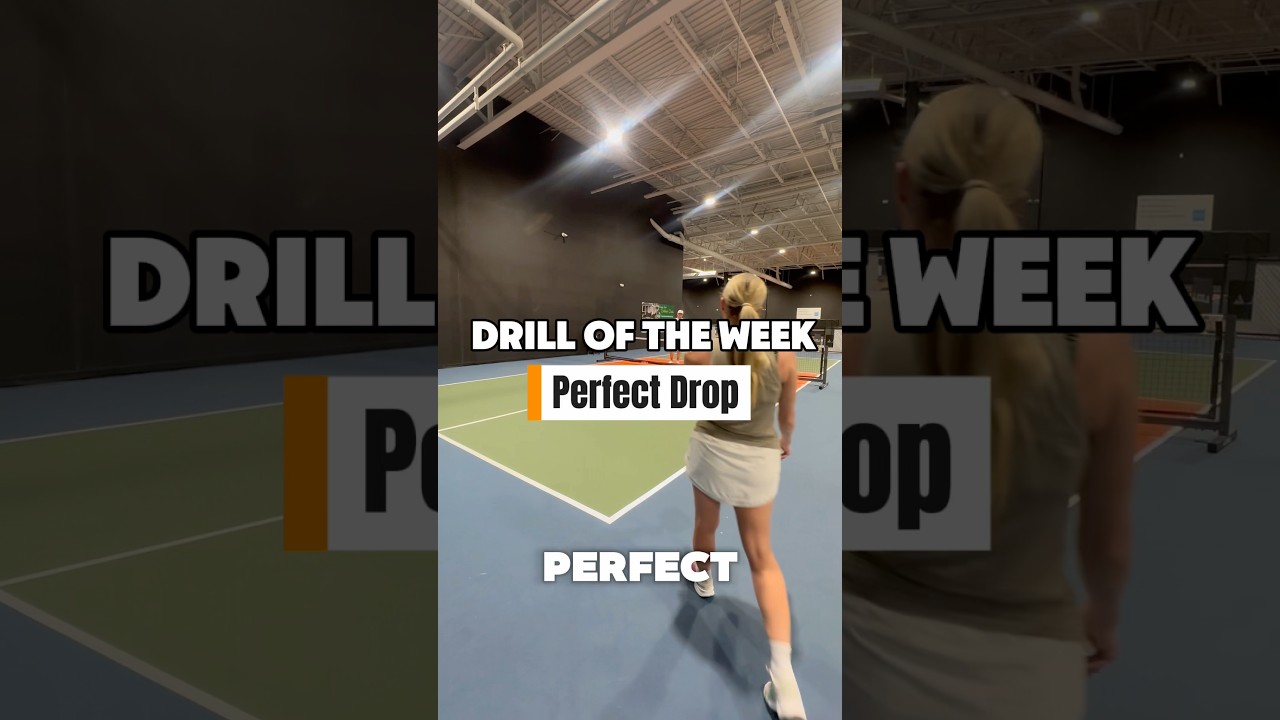 Drill of the Week: Perfect Drop 👌#shorts #drop #franklinpickleball