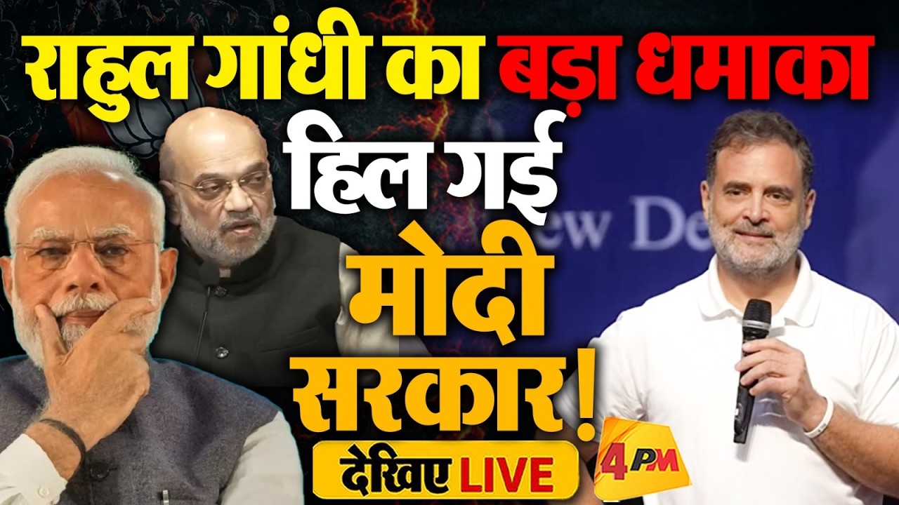 🔴LIVE:राहुल गांधी का बड़ा धमाका |LoP Shri Rahul Gandhi | Hara Bhara Swaraj