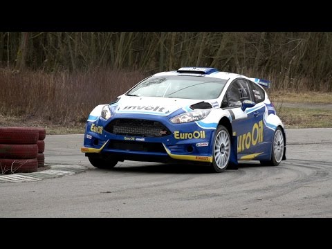 Václav Pech - test Fordu Fiesta R5