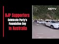 BJP Foundation Day | BJP Supporters Celebrate Partys Foundation Day In Australia - 01:05 min - News - Video
