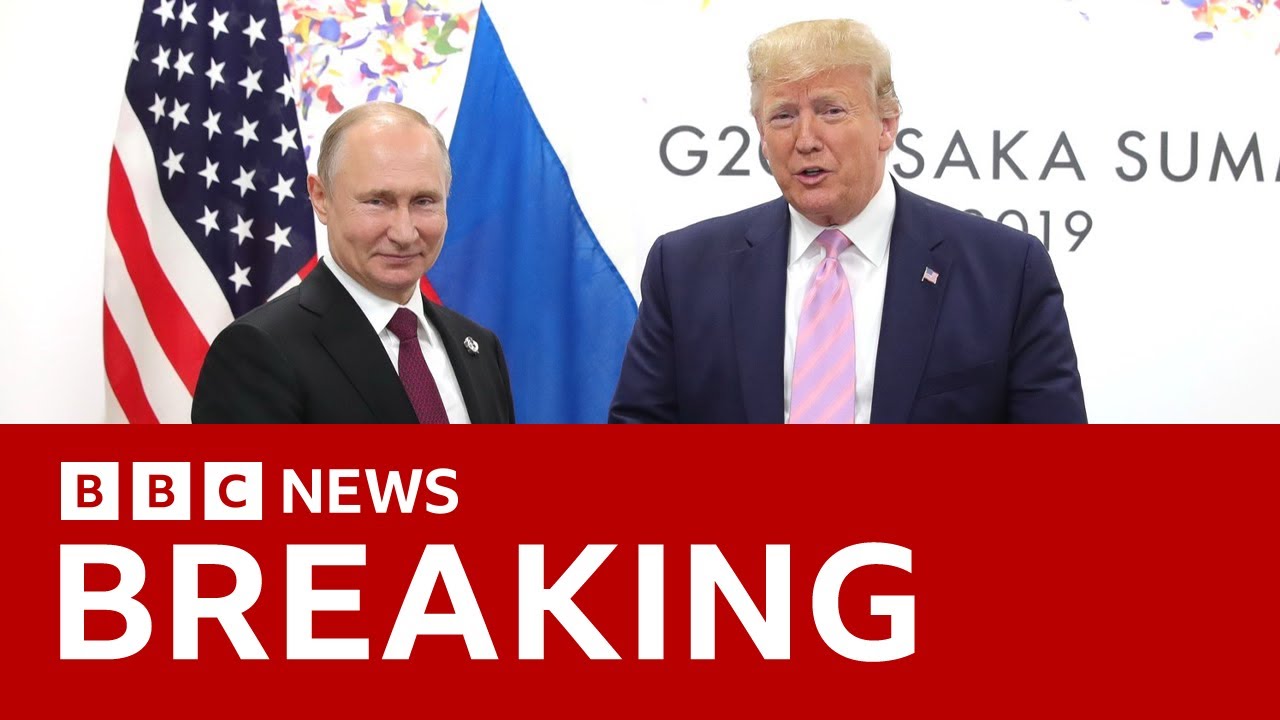 US President Donald Trump ‘strongly considering’ large-scale sanctions on Russia | BBC News