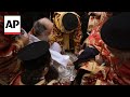 Orthodox Christians gather in Jerusalem for traditional “Washing of the Feet” ceremony