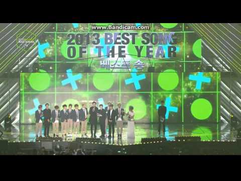 EXO WON BEST SONG OF THE YEAR 2013 MELON MUSIC AWARDS
