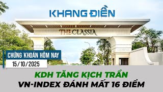 VN-Index điều chỉnh nhẹ trước thềm đáo hạn phái sinh | Chứng khoán hôm nay 15/10/2025
