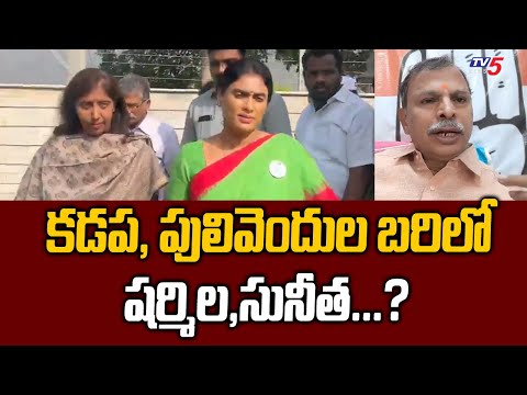 Tulasi Reddy Sensational Comments On Ys Sunitha And Sharmila Contest From Kadapa Pulivendula