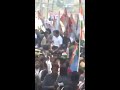 मुरादाबाद में राहुल की यात्रा में उमड़ी भंयकर भीड़  | #abpnewsshorts