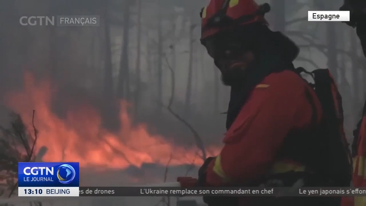 Une canicule attise des incendies en France, en Espagne et en Algérie