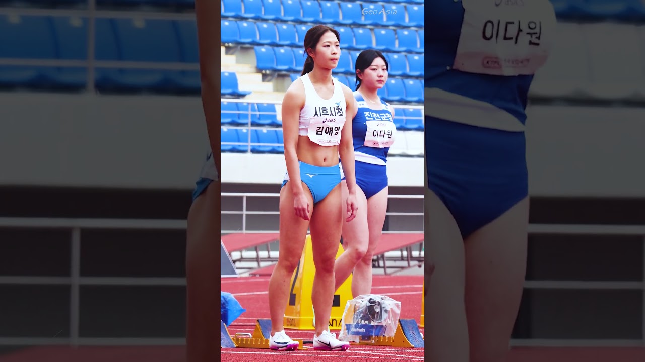 거~ 블럭 맞추기 힘드네!! 김애영 #athletics #김애영 #여자육상 #trackandfield #sportstar #shorts
