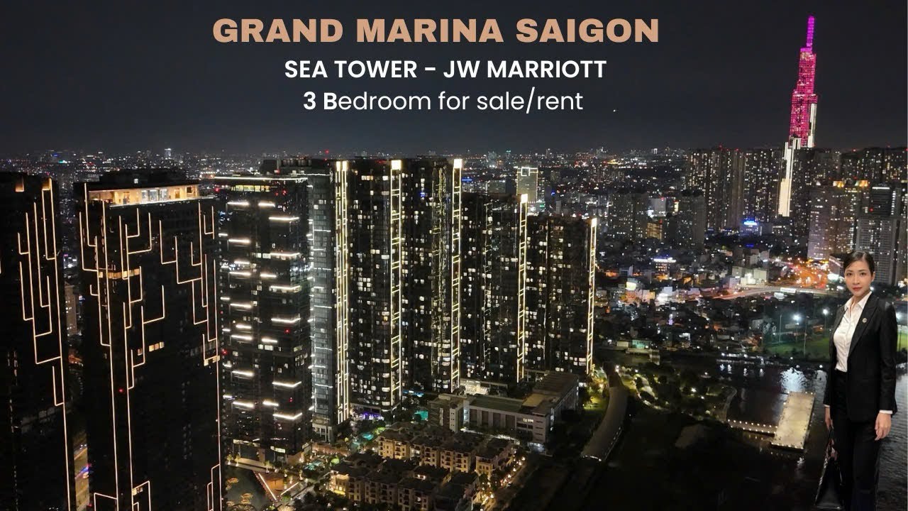 Grand Marina Saigon update bán căn 3PN góc 50 tỷ 160m2 cuối cùng ký HĐ trực tiếp từ Chủ Đầu Tư video