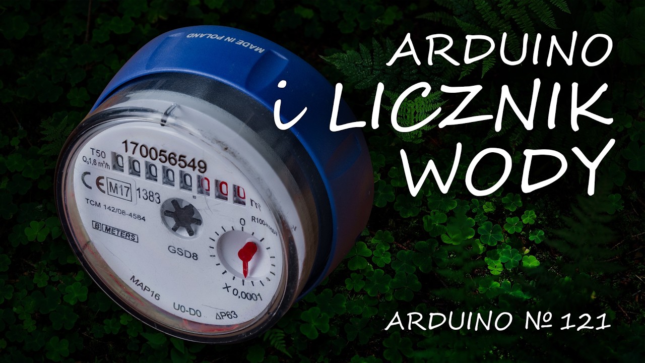 Arduino 121: Odczyt licznika wody