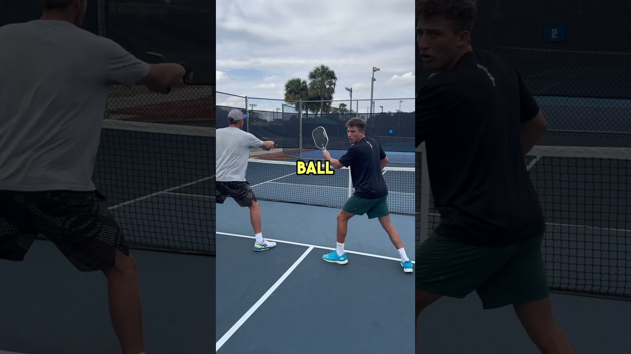 Do this next time your partners in a hands battle! 👋🏆 #pickleballtrips #pickleball #shorts
