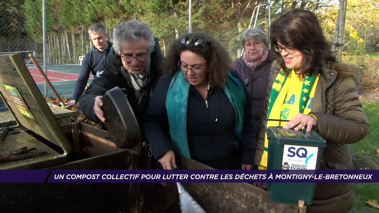 Yvelines | Un compost collectif pour lutter contre les déchets à Montigny-le-Bretonneux