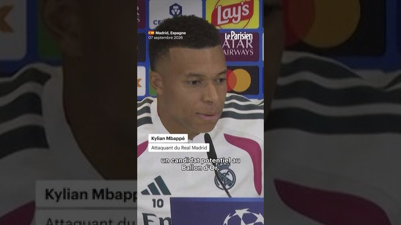 Mbappé pense que « c’est peut-être la bonne année » pour le Ballon d’or