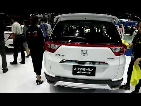 New Honda BR-V Modulo 2018, White colour ,Exterior and 