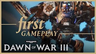 Warhammer 40000: Dawn of War III - Pre-alpha Gameplay Footage