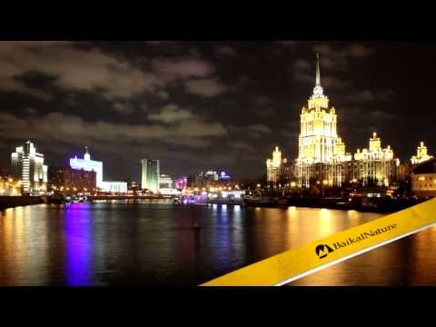 video Tour Nocturno en Moscú Iluminado