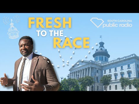 screenshot of youtube video titled Fresh Meat for the Campaign Trail | South Carolina Lede.  #scetvnews  #scpolitics