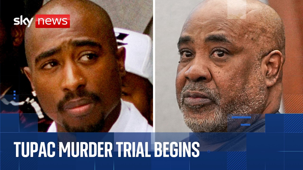 Live outside court ahead of Tupac murder trial