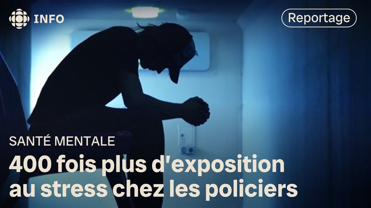 La santé mentale des policiers, plus à risque que la moyenne