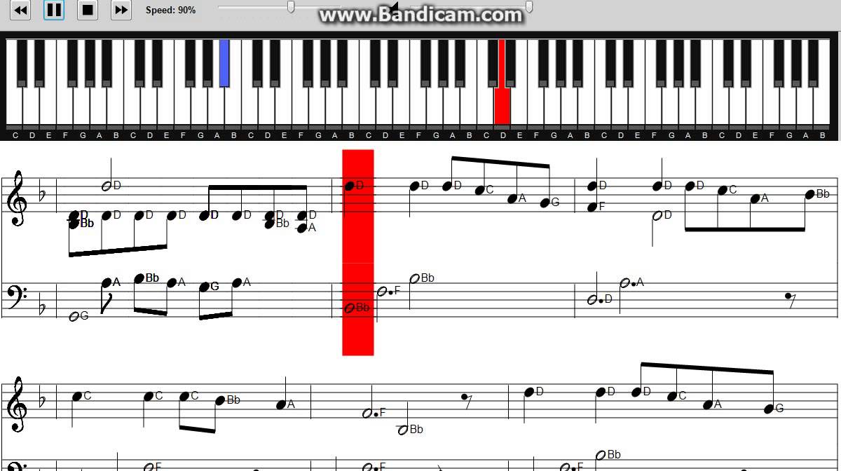 Miley Cyrus - Wrecking Ball - Piano Tutorial with onscreen sheet music ...