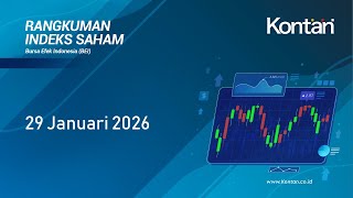 IHSG Kembali Memerah Hari ini (29 Januari  2026)