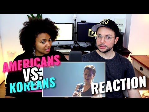 Americans VS. Koreans - High Belt Notes Singers | REACTION