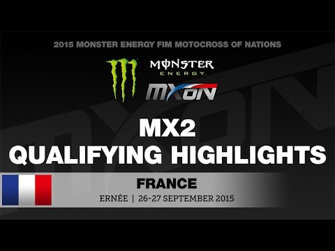 Monster Energy FIM Motocross of Nations Ernee MX2 Qualifying Race Highlights