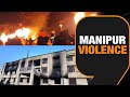 Manipur violence | Mob attacks Churachandpur SP’s office; 2 dead | News9