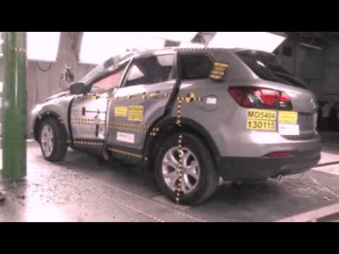 Vidéo de test de crash Mazda CX-9 depuis 2007