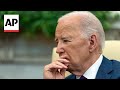 Biden pushes Israel to show restraint after Iran attack
