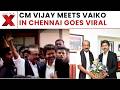 Vijays Moment: Tamil Nadu CM Vijay Meets MDMK Founder Vaiko at His Residence, Leaves After Talks