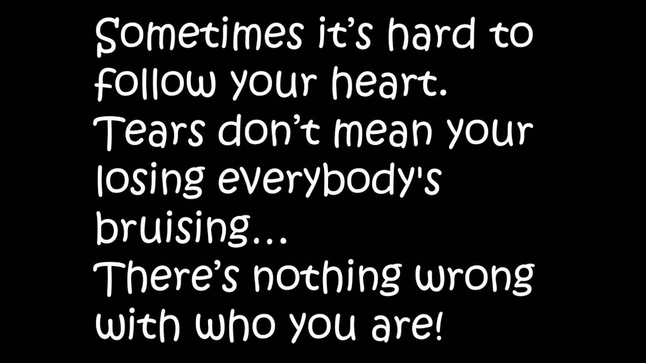 Jessie J Who You Are Lyrics On Screenwmv Youtube 9083