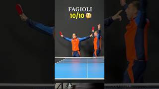 Target shot challenge w/@Pongfinity 🏓🤯?? #juventus #tabletennis #pingpong