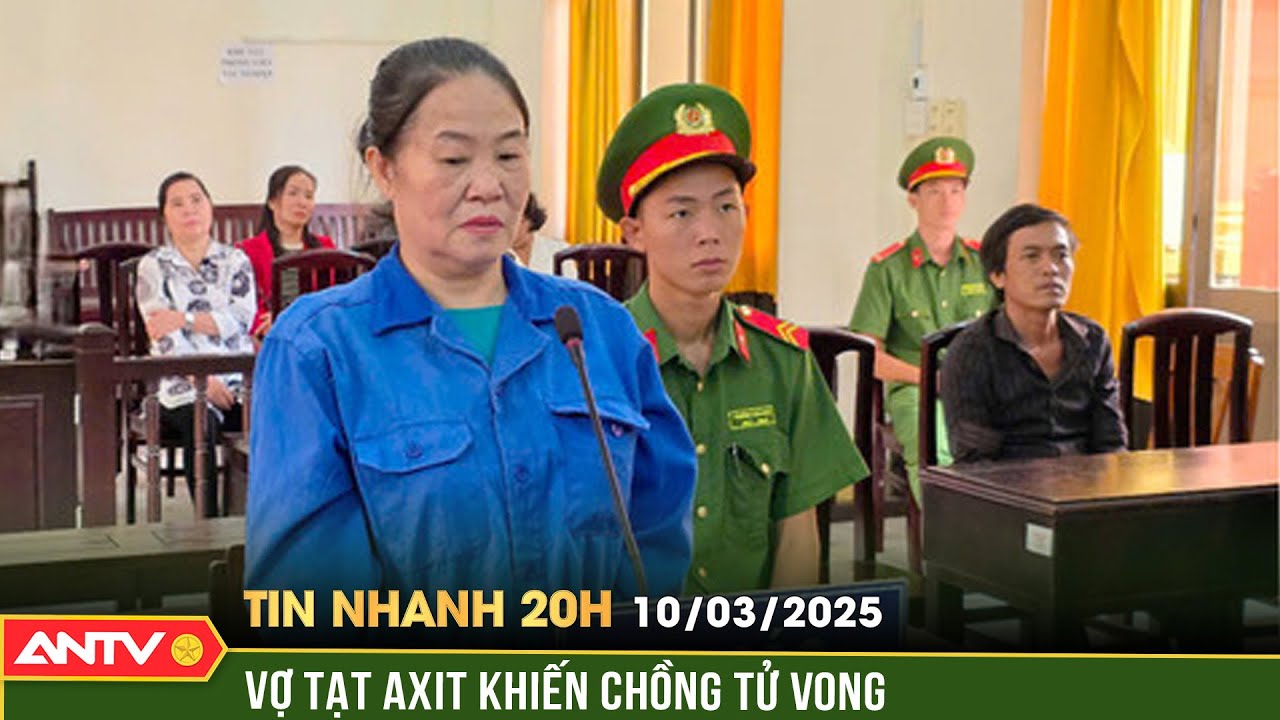 Bị bắt sau hơn 20 năm lẩn trốn vì lấy axit tạt chồng tử vong | Tin nhanh 20h ngày 10/3 | ANTV