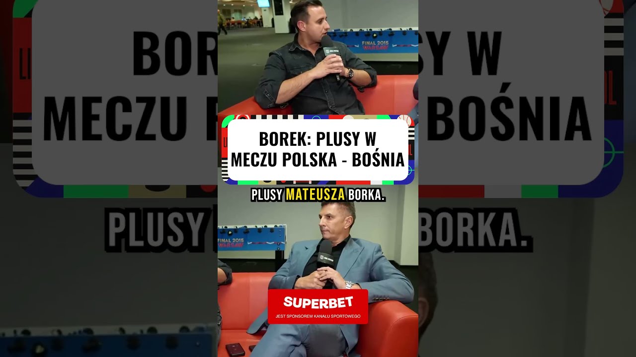Borek o plusach w meczu polska - bośnia i hercegowina #shorts