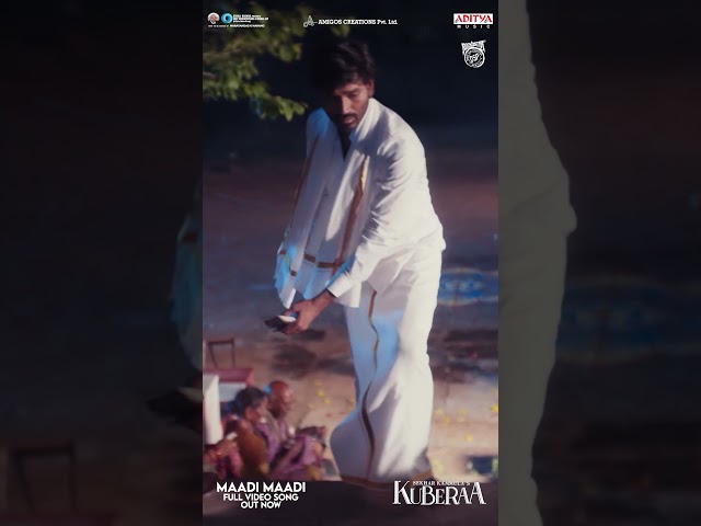 #MaadiMaadi Song #Kuberaa Movie #Shorts