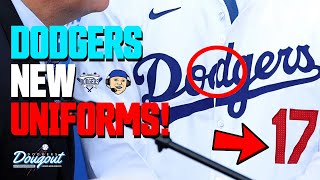 Dodgers New Uniforms! Big Changes to LA's Uniforms Revealed, New Numbers, Shade of White, & More