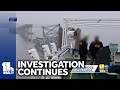 NTSB bridge investigation continues, hazardous materials on Dali