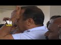 Komatireddy becomes emotional on seeing party workers cry