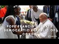 LIVE: Pope Francis attends farewell ceremony from Democratic Republic of Congo
