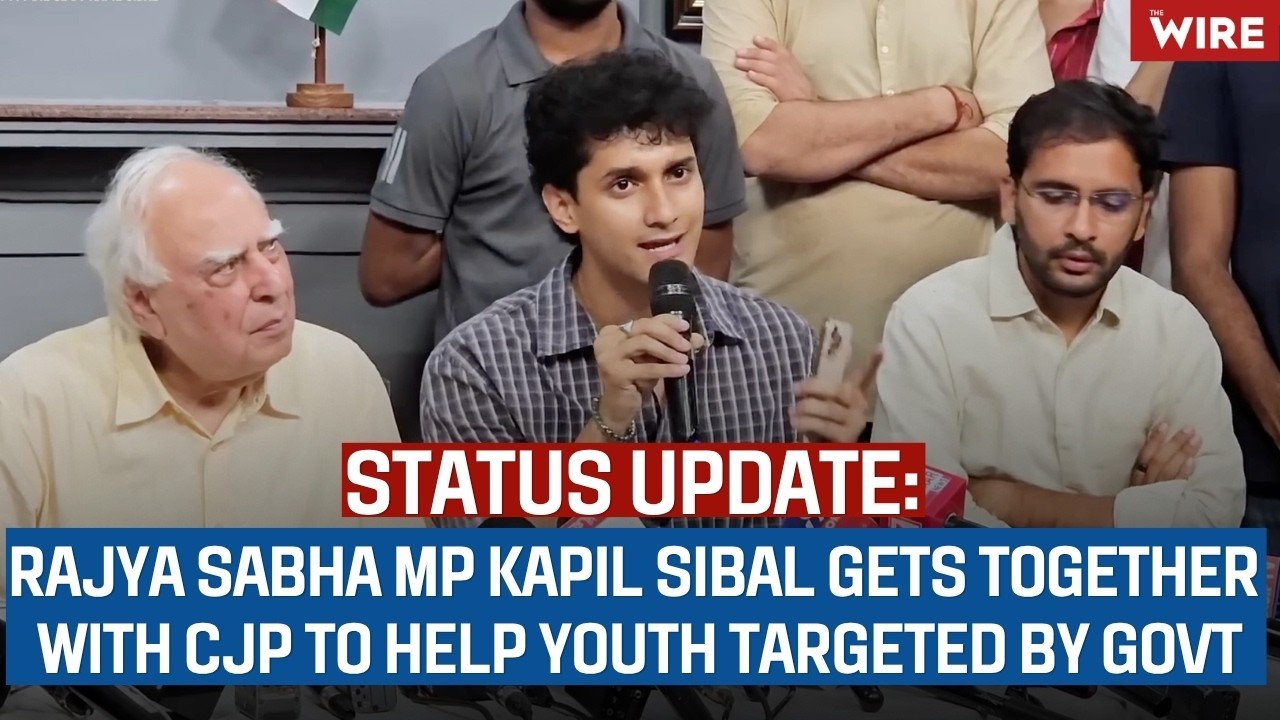 Status Update: Rajya Sabha MP Kapil Sibal Gets Together with CJP To Help Youth Targeted by Govt