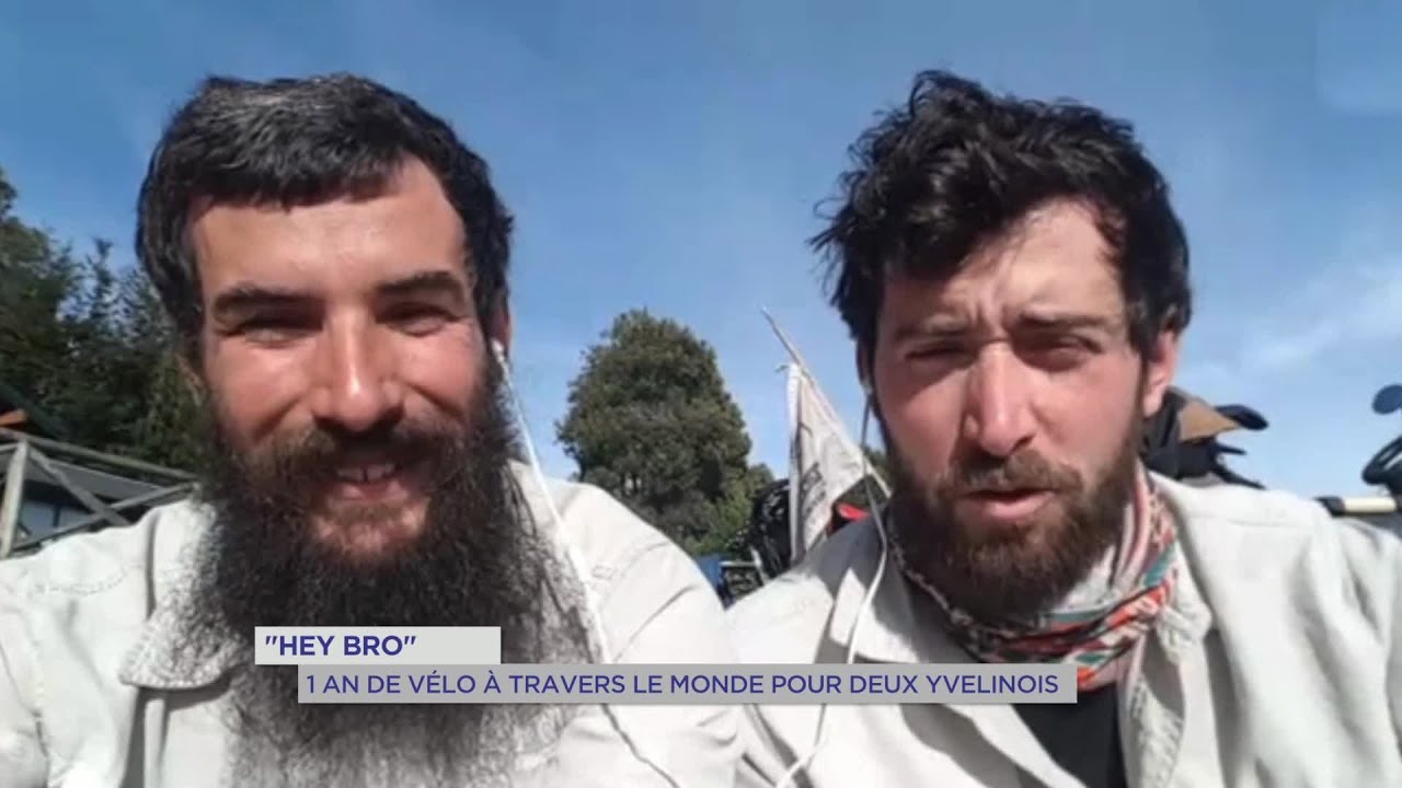 Yvelines |  » Hey Bro  » : 1 an de vélo à travers le monde pour deux Yvelinois