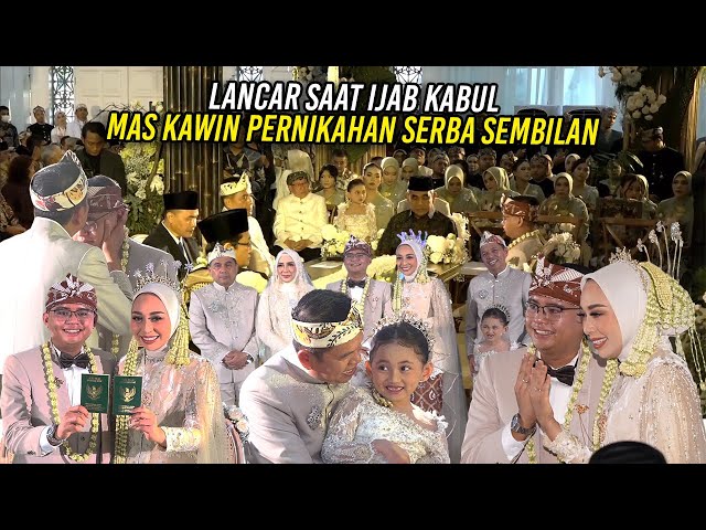 LANCAR SAAT IJAB KABUL | 9 EKOR SAPI - 9 DOMBA GARUT - 9 AYAM PELUNG - JADI MAS KAWIN PERNIKAHAN