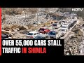 Over 55,000 Cars Enter Shimla In 3 Days Amid Massive Festive Rush