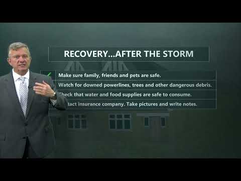 screenshot of youtube video titled Recovery ... After the Storm