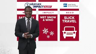 Cleveland area Weather Impact Forecast: Rain and snow Saturday