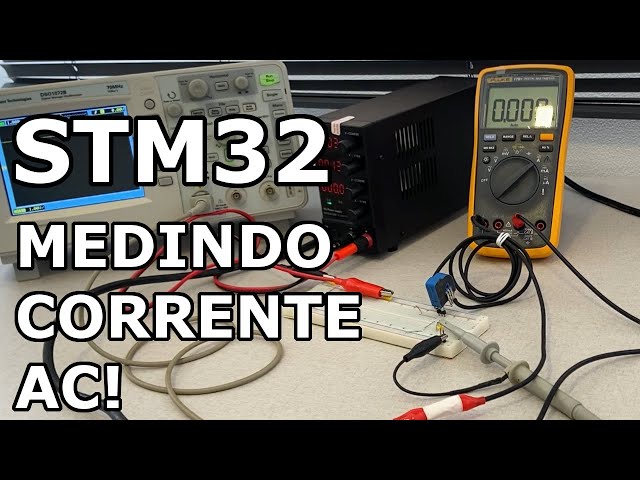 MEDIDOR DE CORRENTE AC COM STM32!