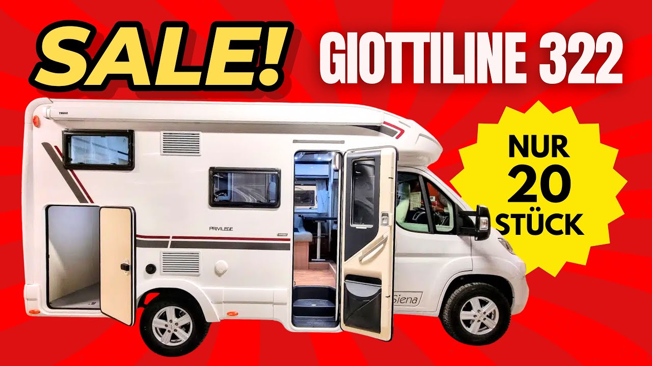 -17.000 € NUR KURZE ZEIT 2026! Giottiline 322 Automatik zum WERKSPREIS limitiert auf 20 Stück