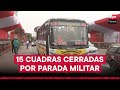 Fiestas Patrias: cierran 15 cuadras de vas auxiliares a la avenida Brasil
